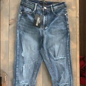 Dark distressed Jeans